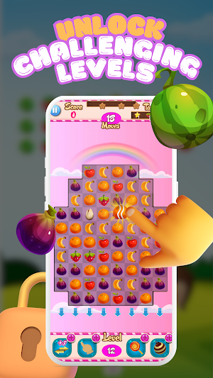 GWS Fruit Crush Screenshot 1