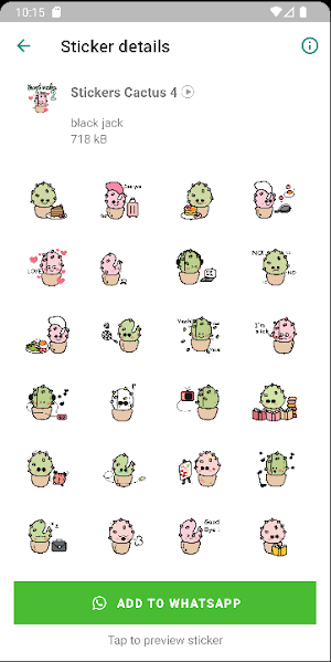Stickers de Cactus Screenshot 3
