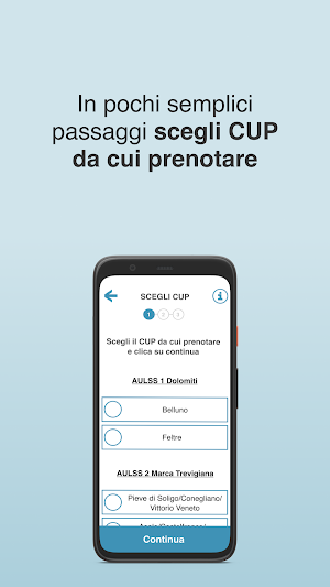 Sanità km zero PrenotaVeloce! Screenshot 2