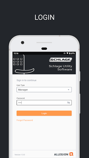 Schlage Utility Software - SUS Screenshot 0