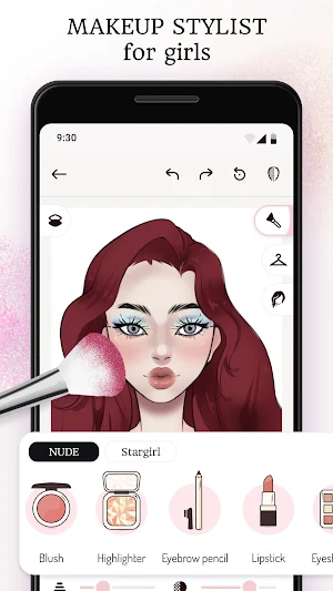 Makeup Stylist - Drawing Pad Screenshot 0