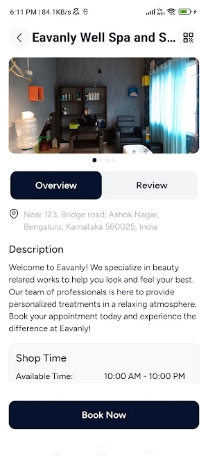 Stunn: Book salons online Screenshot 1