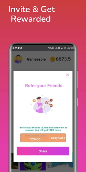 Gameesole - Play, Earn, Redeem Screenshot 3