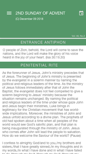 Sunday Liturgy Screenshot 2