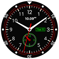 Clock Live Wallpaper 3D Analog