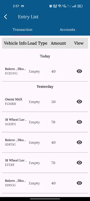 WeighBridge Screenshot 1