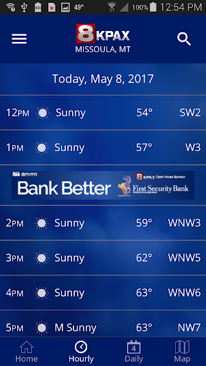 KPAX STORMTracker Weather Screenshot 1