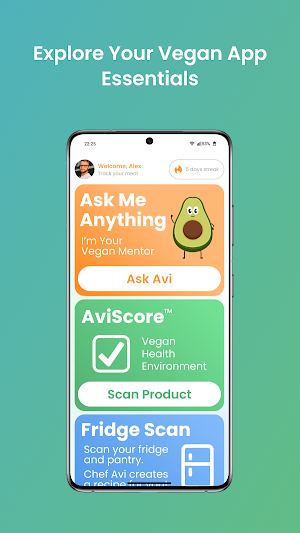 The Vegan App Screenshot 1
