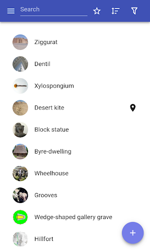 Archaeological terminology Screenshot 0