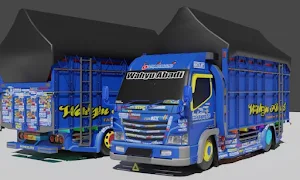 Mod Bussid Truk Wahyu Abadi Screenshot 0