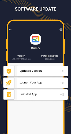 Software Update All Apps Phone Screenshot 2