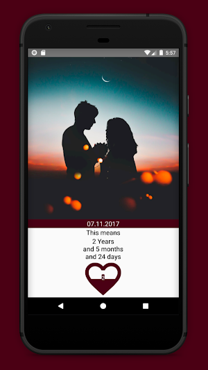 Love Counter- Timer for couples (Ad-free) Screenshot 1