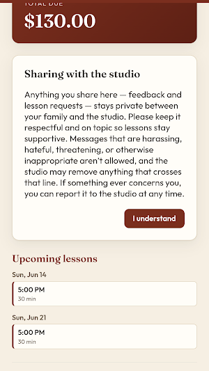 Amati — Studio Manager Screenshot 3