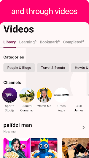 Latvian - Listening Speaking Screenshot 2