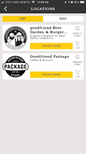 goodfriend online ordering Screenshot 1