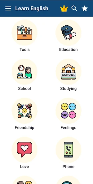 Learn English 3700 Phrases Screenshot 2