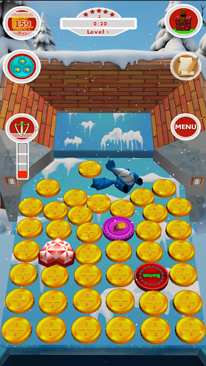 Frozen Coin Dozer Jackpots Screenshot 0