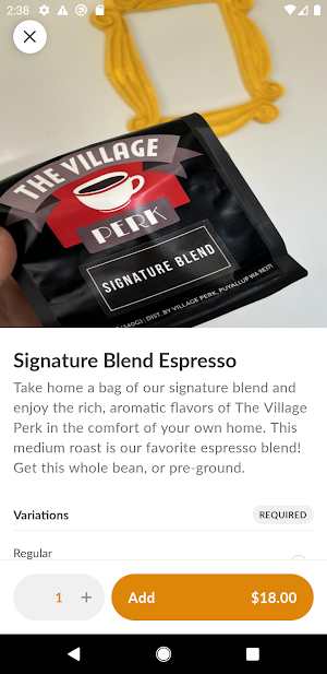 Café Perk Screenshot 3