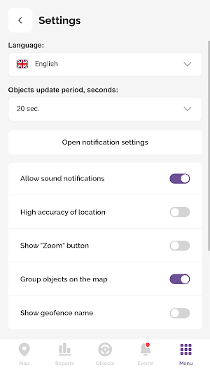 Mo Track Screenshot 1