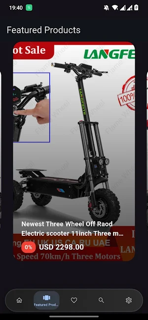 Electric scooter Screenshot 3