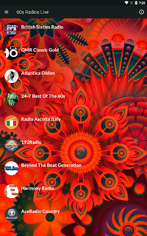 60s Radios Live Screenshot 0
