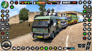 Mini Bus Driving Simulator 3D Screenshot 2