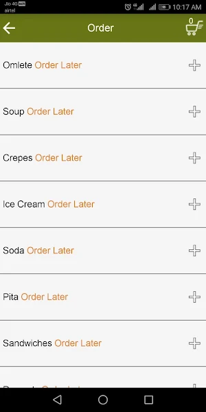 Olive Express - Campus Commons Screenshot 2