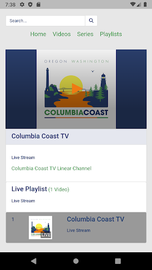 Columbia Coast TV Screenshot 1