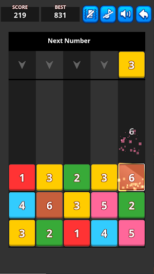 Drop Number - Merge Number Screenshot 1
