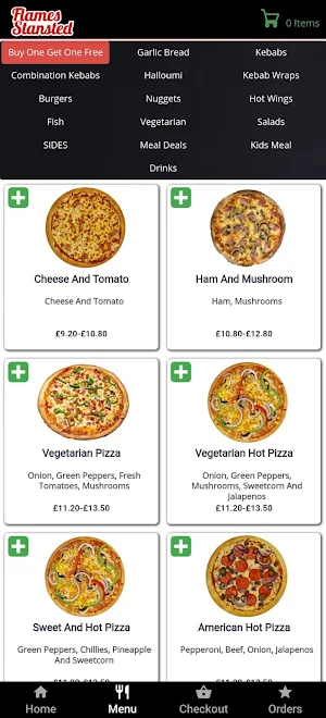 Flames Kebab Stansted Screenshot 1