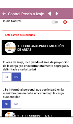 Permisos de Trabajo Screenshot 1