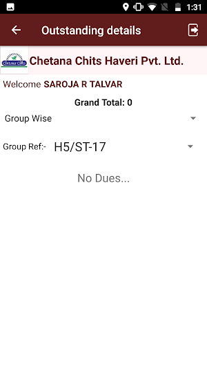 Chetana Chits Haveri Member Module Screenshot 3