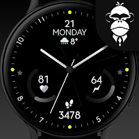 Minimal Black v17 Watch Face