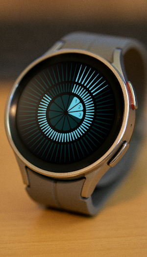 Tempus Aqua Android Watch Face Screenshot 0