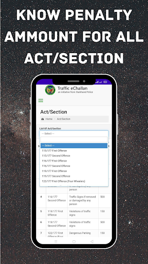 Jharkhand Traffic E-Challan Screenshot 3