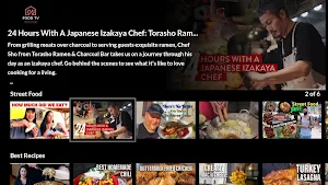 Food TV Channel Screenshot 1