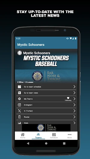Mystic Schooners Baseball Screenshot 3