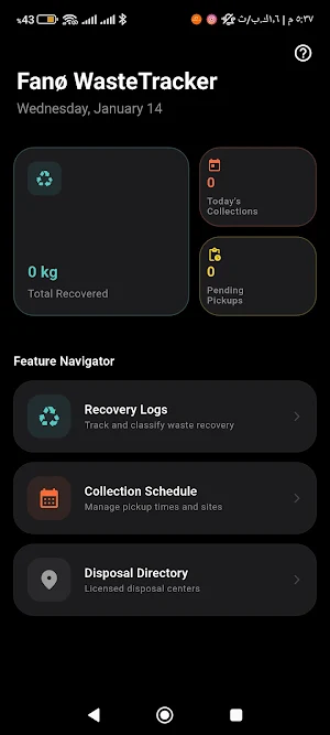 Fano Wastetracker Screenshot 0
