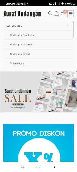 Surat Undangan Screenshot 1