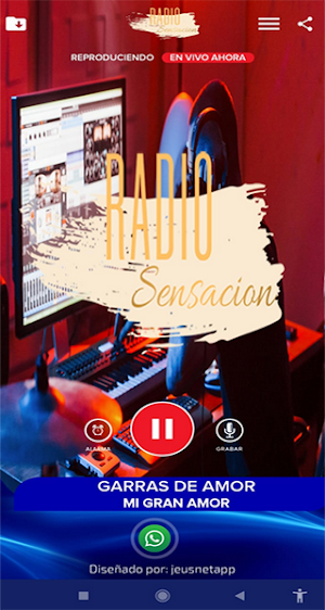 Radio Sensación Chile chico Screenshot 1