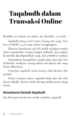 Halal Haram Bisnis Online Screenshot 2