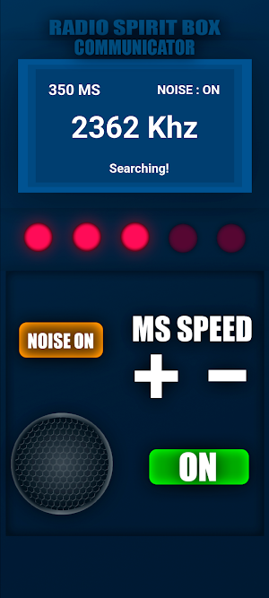 Radio Spirit Box Communicator Screenshot 1