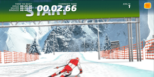 snow racing Screenshot 1