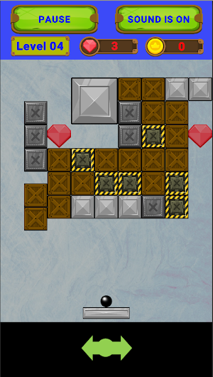 Easy Peasy Block Breaker Screenshot 1