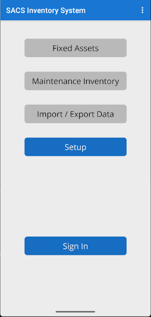 SACS Inventory Screenshot 0