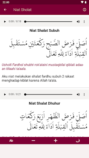 Sholat 5 Waktu Lengkap Offline Screenshot 1