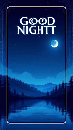Good Night Wallpaper Screenshot 1
