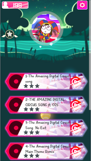 Pomni Digital Circus Tiles Hop Screenshot 0