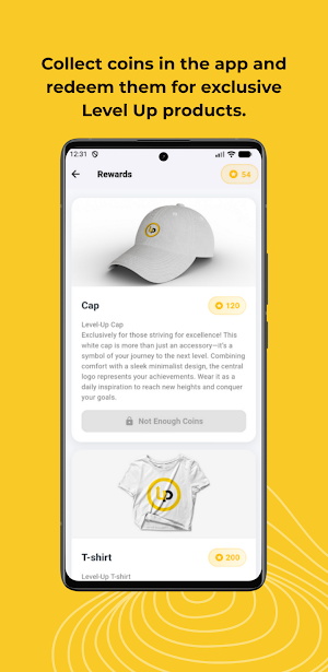 LEVEL-UP STUDENT APP Screenshot 2