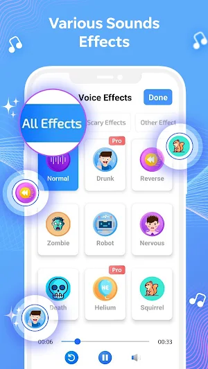 Voice Changer - Audio Effects Screenshot 1